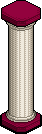 Maroon Classic Pillar