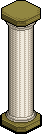 Doric Olive Green Pillar