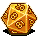 Golden Icosahedron Die