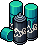 Teal Spray Paints