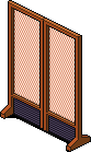 Rose Gold Oriental Screen