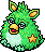 Green Fluffby