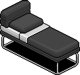Black Norja Single Bed