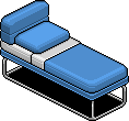 Blue Norja Single Bed