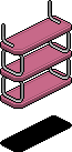 Pink Norja Shelves