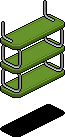 Green Norja Shelves