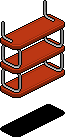 Red Norja Shelves