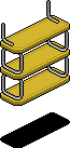Yellow Norja Shelves
