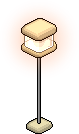 Cream Norja Standing Lamp