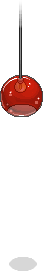 Red Plasto Hanging Light
