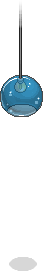 Sky Blue Plasto Hanging Light