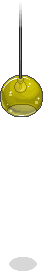 Yellow Plasto Hanging Light