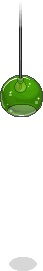 Green Plasto Hanging Light
