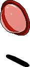 Red Plasto Curved Porthole
