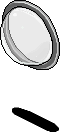 Grey Plasto Curved Porthole