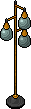 Black Silo Standing Lamp