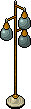 Cream Silo Standing Lamp