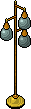 Yellow Silo Standing Lamp