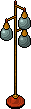 Red Silo Standing Lamp