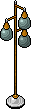 Grey Silo Standing Lamp