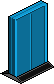 Azure Spaceship Door