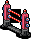 Miniature Pink Laser Gate