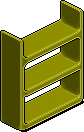 Olive Plasto Shelves