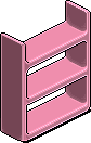 Baby Pink Plasto Shelves