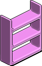 Pink Plasto Shelves