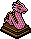 Miniature Pink Dragon Lamp