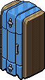 Blue Silo Fridge