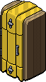 Yellow Silo Fridge