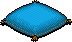 Azure Giant Pillow