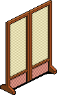 Pink Oriental screen