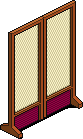 Maroon Oriental Door