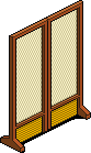 Golden Oriental Screen