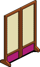 Purple Oriental Screen