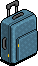 Teal Suitcase