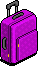 Purple Suitcase