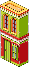 Bright Mexican Facade