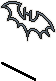 Bat sticker