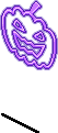 Purple Pumpkin Sticker