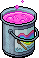 Pink Tub of Paint