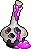 Pink Skull Bottle