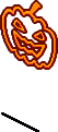 Neon Pumpkin Sticker