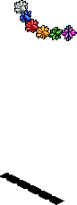 Foil Star Hanging