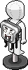 Silver Jammy Toast Backpack