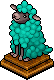 Turquoise Baby Sheep