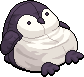 Black Penguin Beanbag