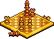 Golden Chess Board